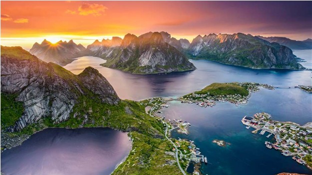 Lofoten fr�n Arlanda